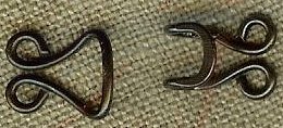 COAT HOOK AND EYE - Click Image to Close