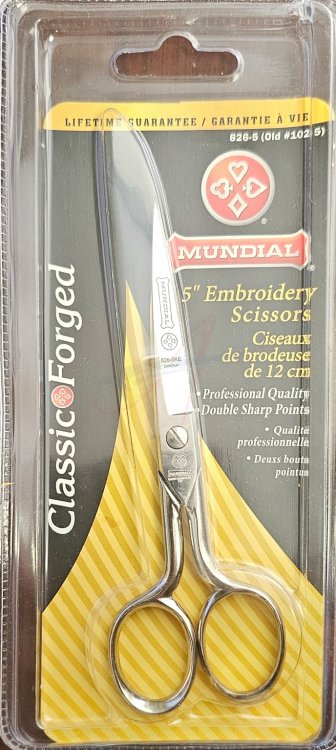 Mundial 5" Embroidery Scissors
