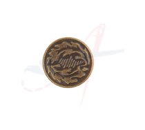 JEAN TACK BUTTON OAK LEAF DESIGN