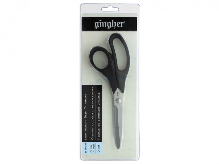 GINGHER 8" LIGHTWEIGHT SCISSORS