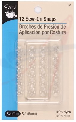 NYLON SEW ON SNAPS - Click Image to Close