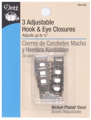 ADJUSTABLE HOOK & EYES