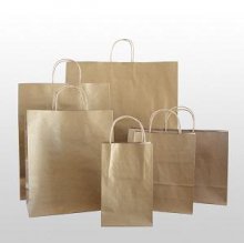 PAPER SHOPPING BAGS BROWN