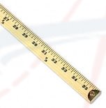 Wooden Ruler 36" Yard Stick - Click Image to Close