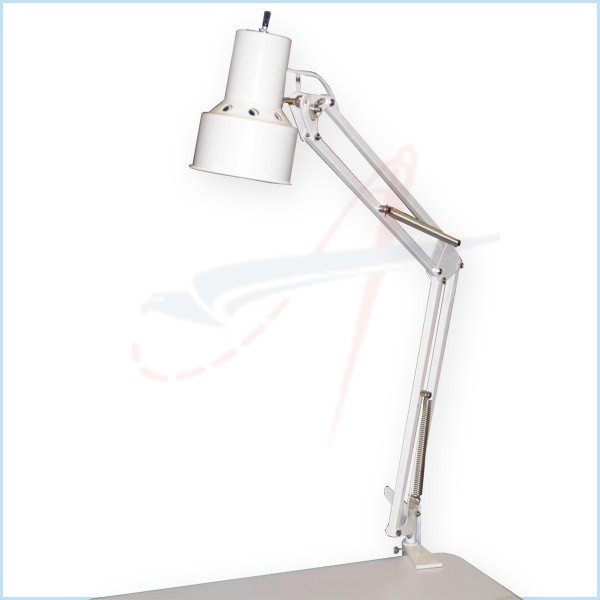 ADJUSTIBLE LIGHT WITH C-CLAMP - Click Image to Close