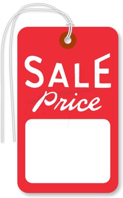 SALE PRICE TAG